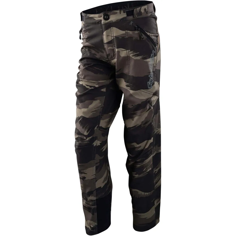 Troy Lee Designs Troy Lee Designs Youth Skyline MTB Trousers Brushed Camo Military